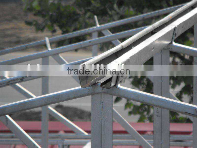 galvanized steel beams