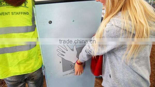 Hot Sale NTAG213 Chip RFID Silicone Wristband