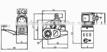 HYDRAULIC TORQUE WRENCH WITH ELONGATOR (Accuracy: +/-3%)