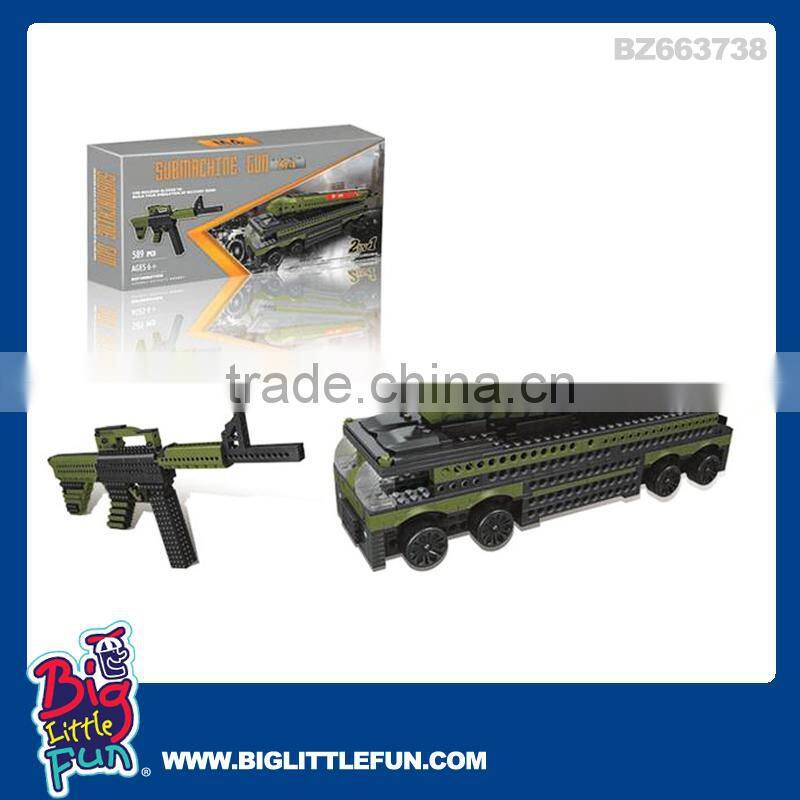 Military toys play set,toy gun military and fighter plane toy block