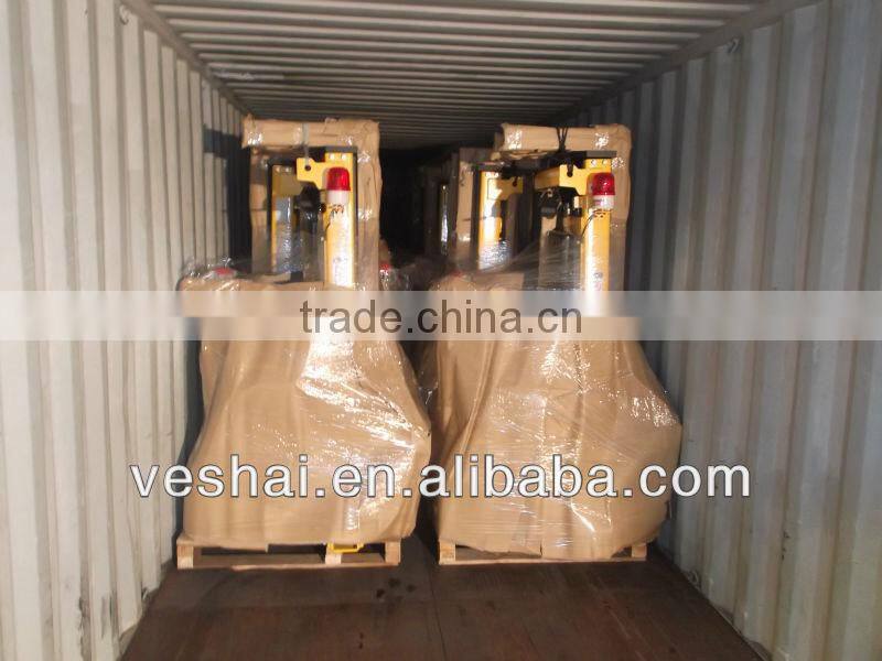 1ton 2.5meter fork reach stacker VH- WSX with straddle legs for factory