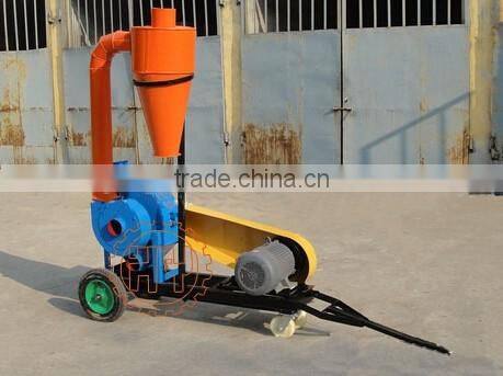 Cyclone dust collector Corn grinding mill with diesel engine