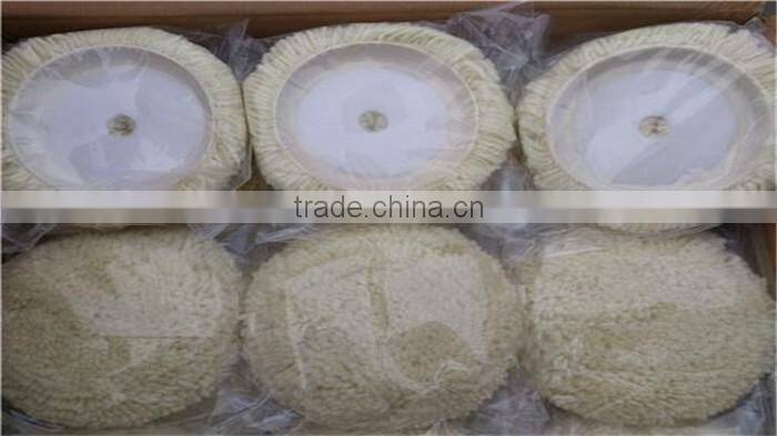 Lambskin Polishing Bonnet, Wool Buffing Pad,Polishing Bonnet