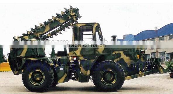 Mechanical blasting digging trenches/Wheel trench excavator