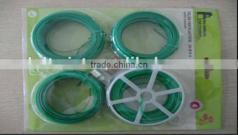 galvanized wire with basket and card