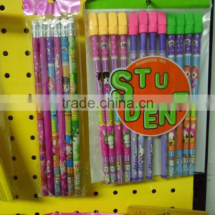 Football star boy wooden pencil set for African market