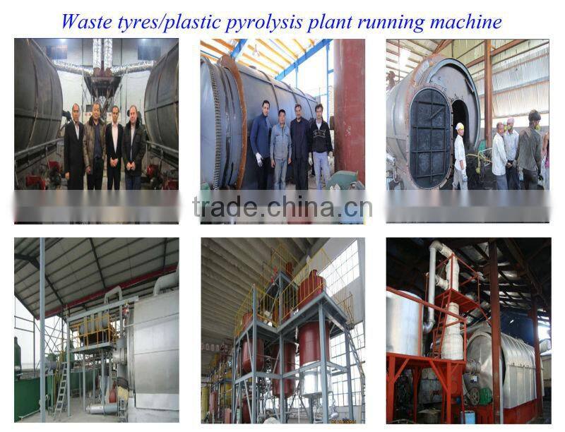 Special Design 2014 New Type Tube Reactor Pyrolysis Plant Recycling Plastic Scrap To Furnace Oil