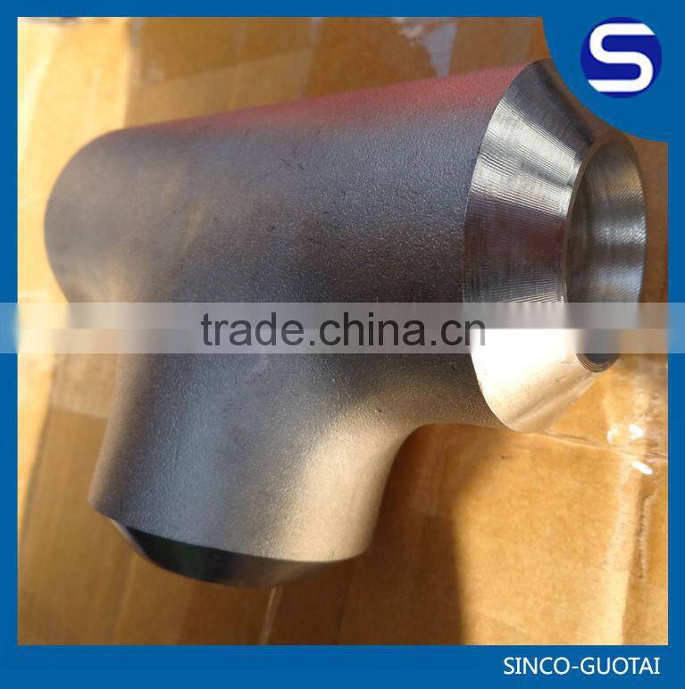 ASME/ANSI B16.9 Butt-Welded Pipe Fittings/Stainless Steel Tee SS304 SS316L