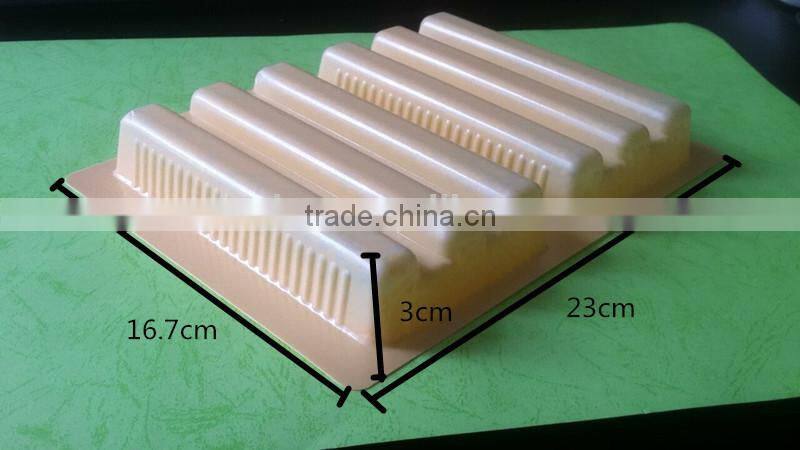 medical blister plastic tray with dividers for capsule packing