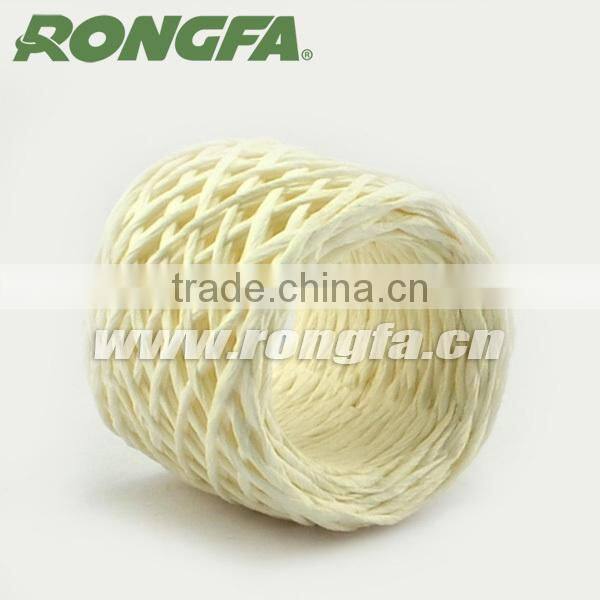 one strand white color paper gift box rope