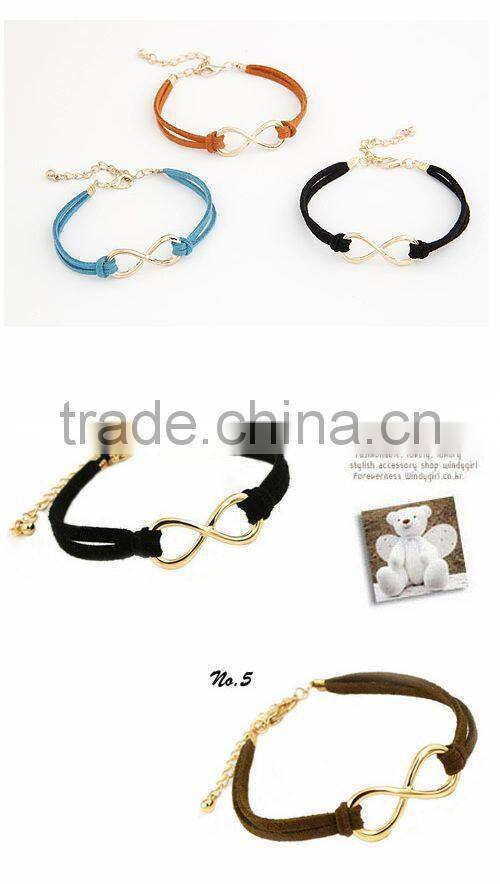 Eight cross bracelet