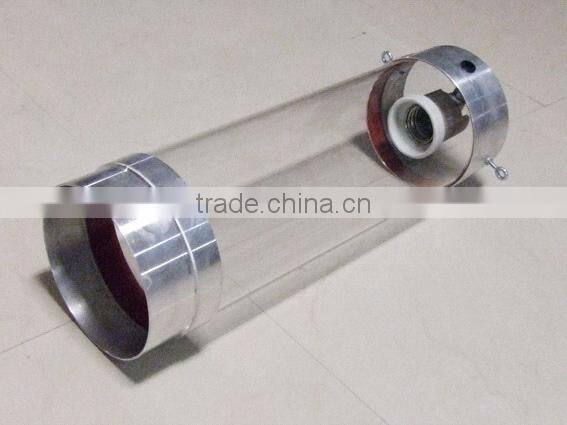 Hydroponic grow light air cool tube/ grow light air cool reflector for greenhouse 150*400MM
