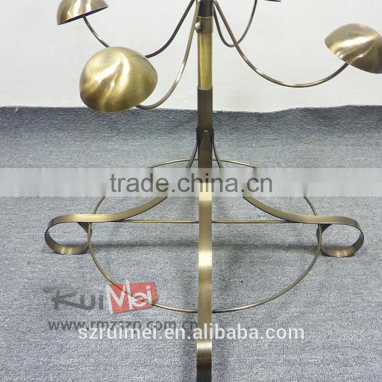 Nice look customized multi-tier adjustable hat display stand