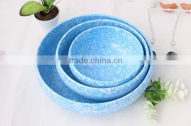 Wholesale cheap bowl shape colorful plastic flower pots