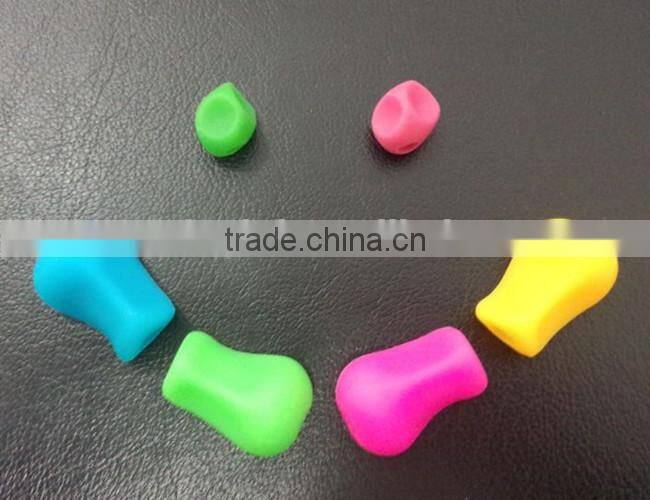 Trade Assurance FDA LFGB Kids Rubber Pencil Grip, Hand Writing Pencil Grip