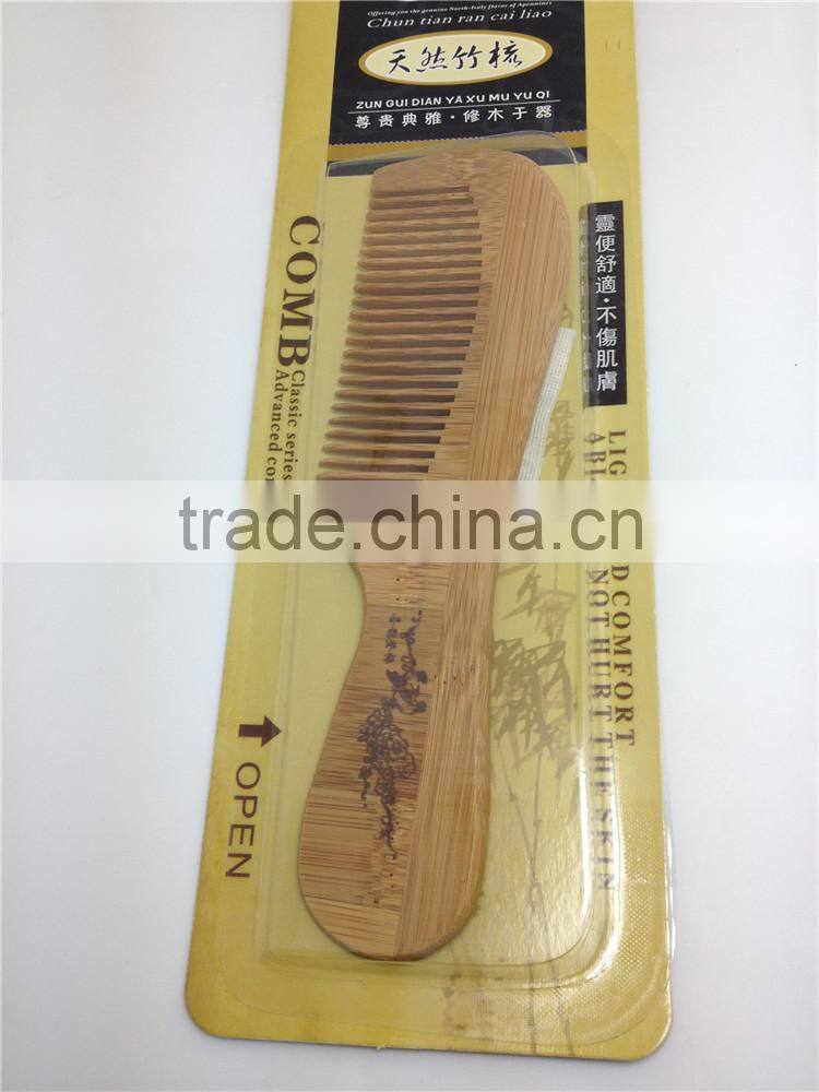 100% Nature Bamboo Wooden Combs 18*5
