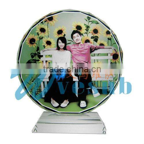 2015 new arrive DIY Sublimation blank crystal cubes for engraving