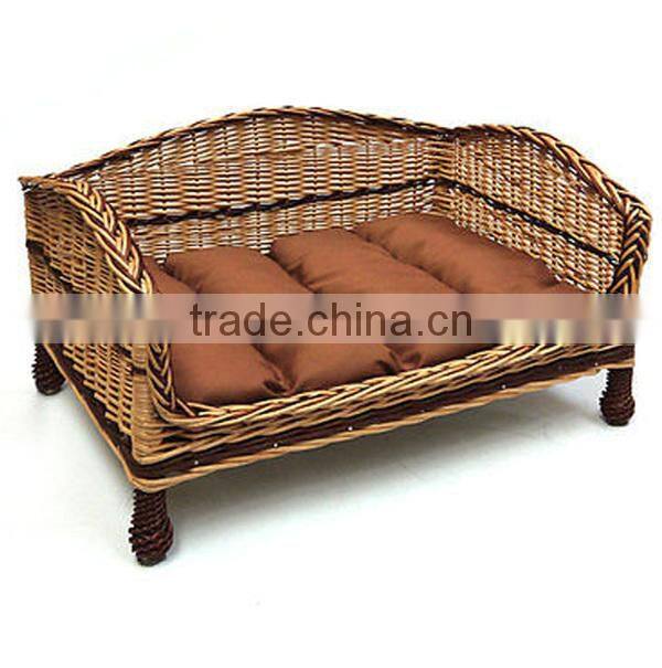 Wholesale willow dog house basket for rest