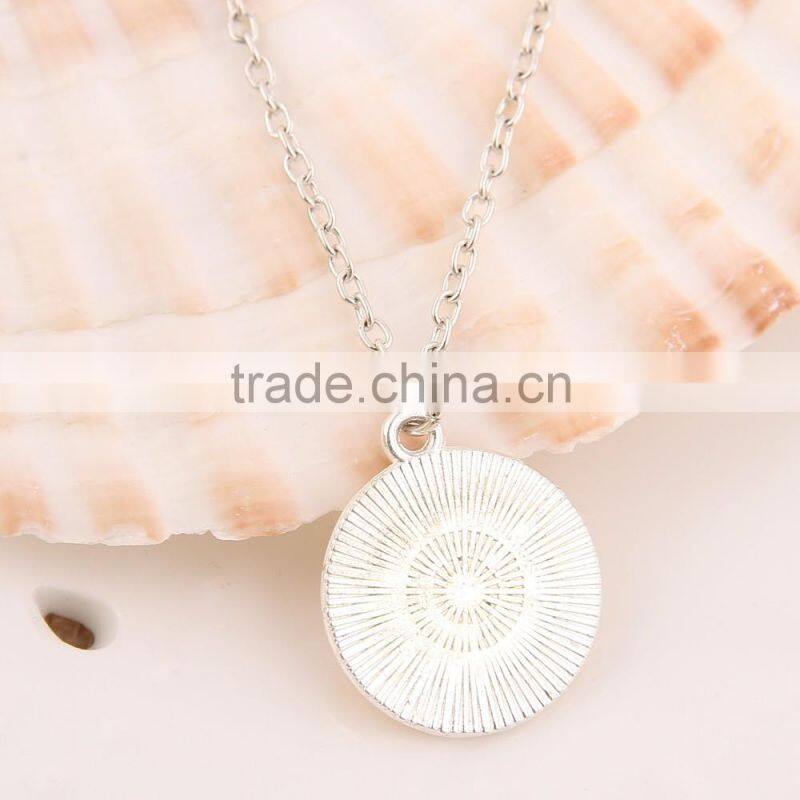 2016 Wholesale Handmake Fashion Stainless Steel Pendant Emoji Necklace Jewelry Manufacturer China