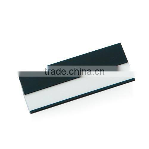 badge holder with clip,promotional aluminium badge holder