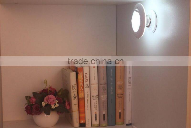 Cool Creative Rotating UFO Night Light, USB LED Motion Sensor Decorative Room Floor Night