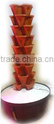 4X9 Vertical Dip Irrigation Tower Hydroponics Plant Growing System