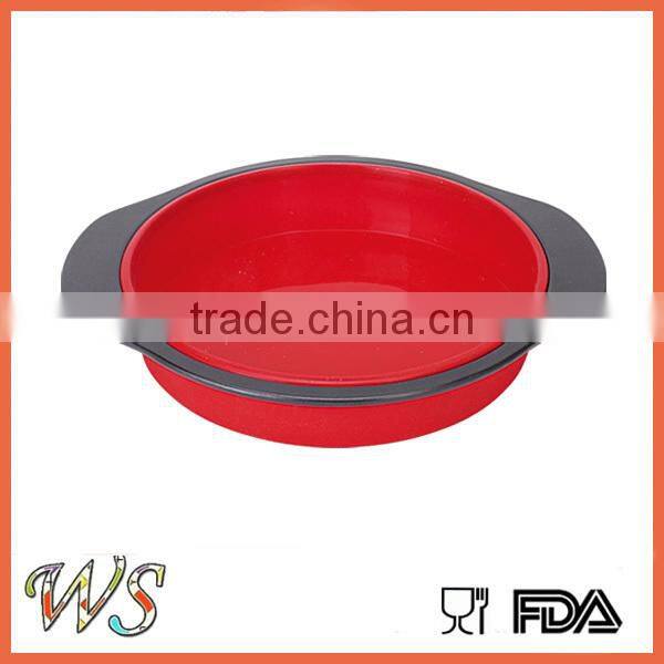 Cake Silicone Mold with Carbon Steel Frame