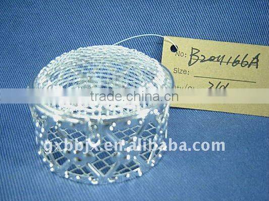 Round silver wire wholesale baby packaging box