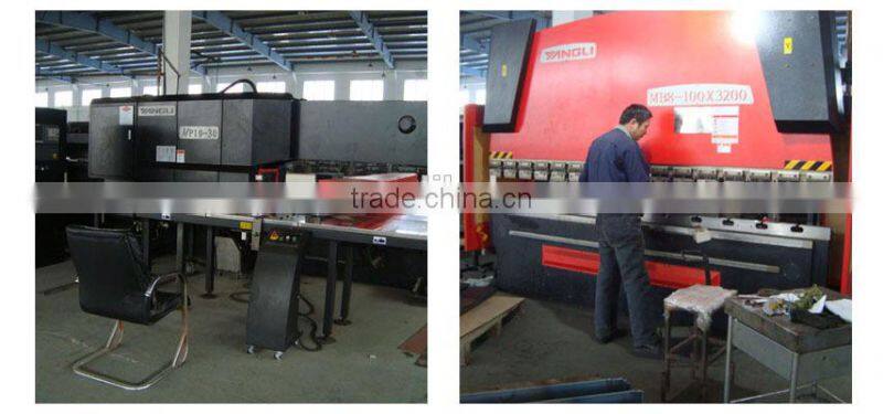 Metal floor newspaper rack 6 tires and 6 pockets