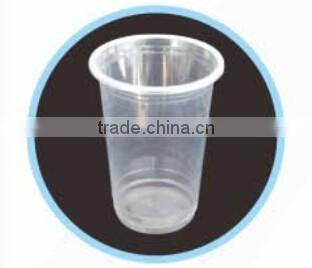 450ml /10g Plastic disposable drinking tea cup sizes disposable