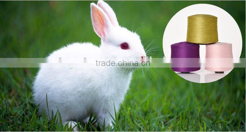 28s/2 Dyed Core spun yarn 57%viscose 25%nylon 18%PBT yarn for sweater