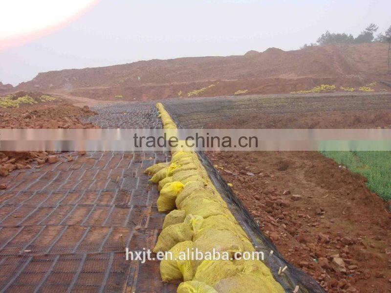 Top quality plastic geogrid uniaxial geogrid