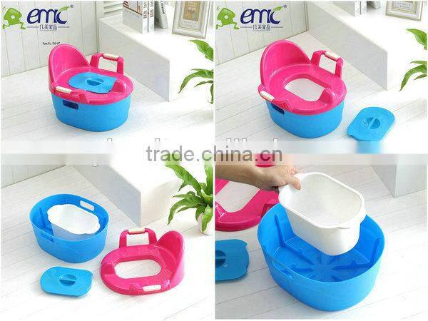 Multi-functional colorful children toilet baby potty