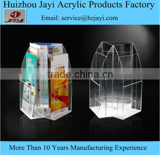 Factory wholesale acrylic library newspaper display stand