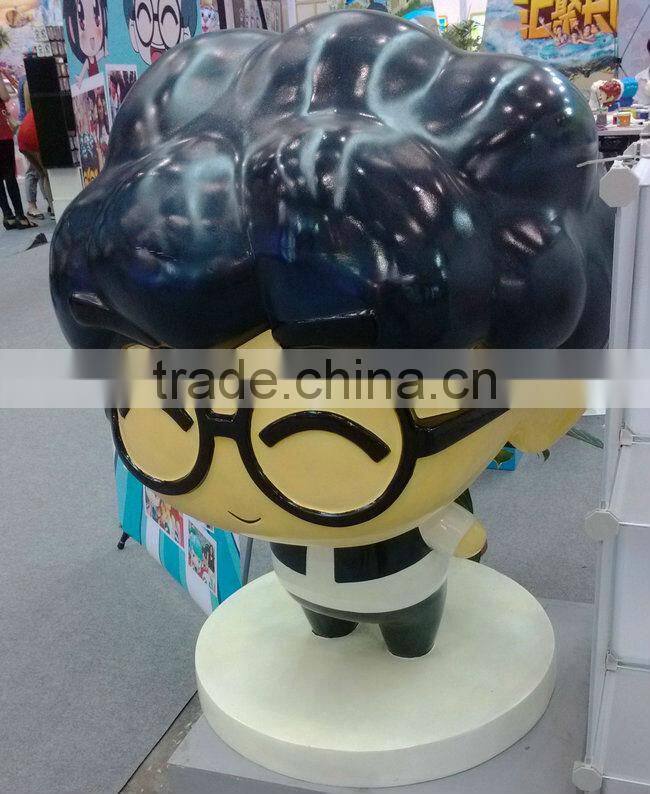 Fiberglass cartoons mascot