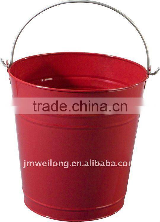 17L Galvanized Metal Beer Bucket