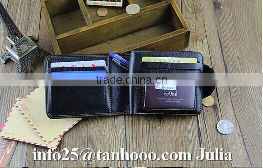 Wholesale men business purse/sexy clip/leather men wallet