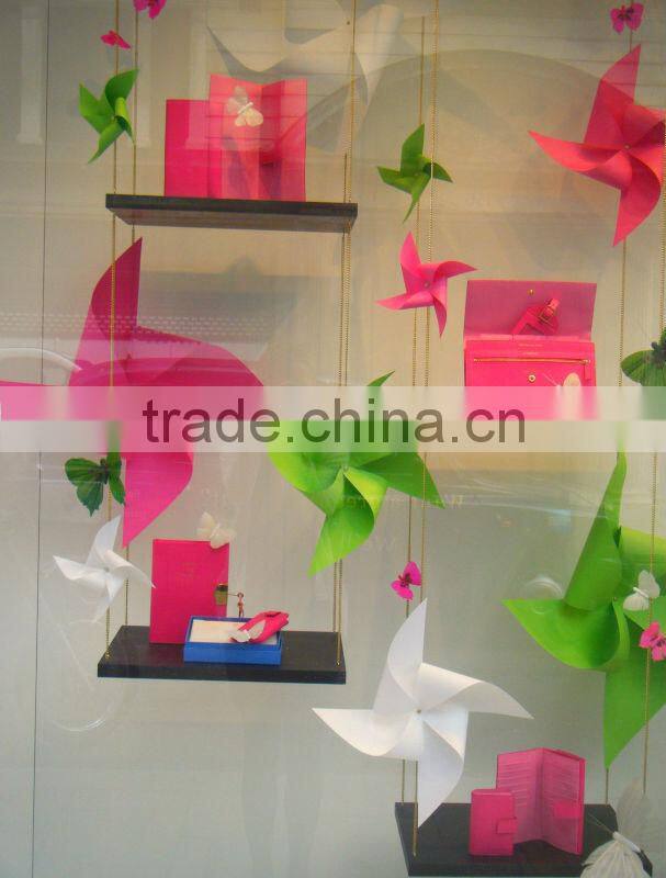 customized colorful decorative acrylic windmill