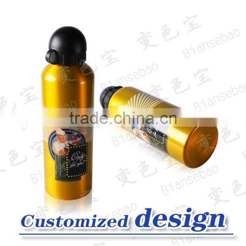 Cute Printing Water Bottle Aluminum Sport Bottle