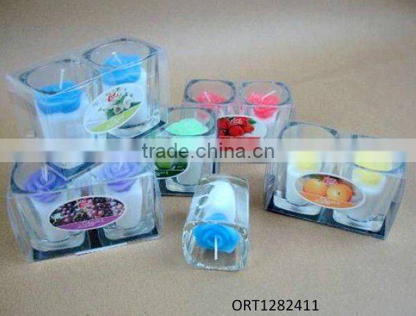 high quality glass candle holder