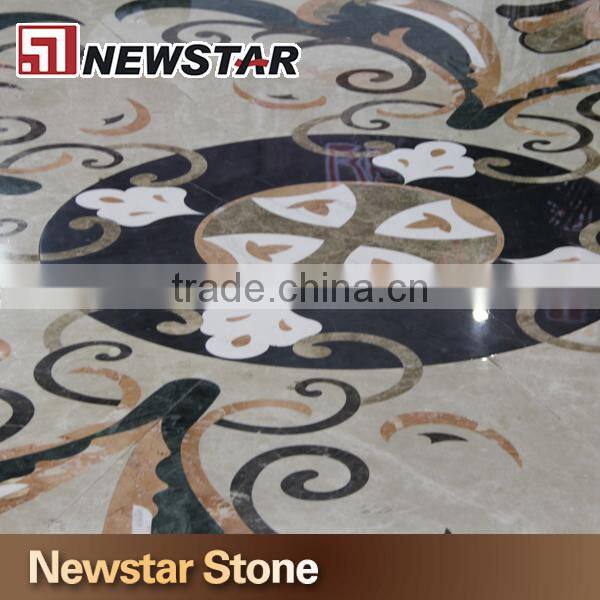 Popular design tile round mosaic medallion floor patterns