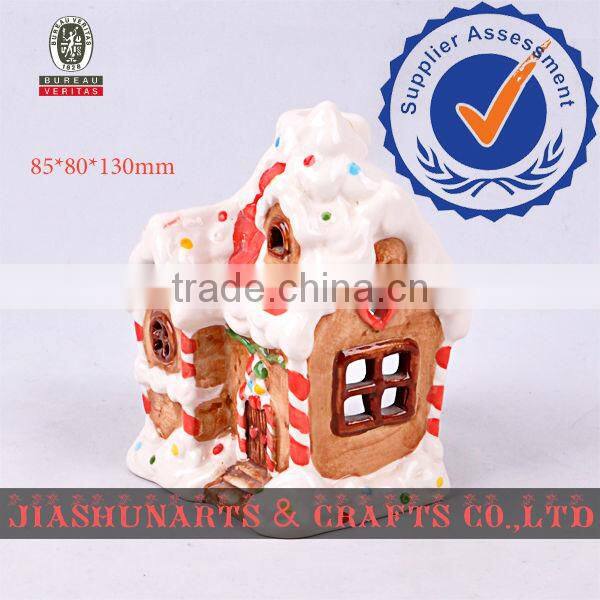 Ice Cream House Ceramics Bathroom Candle Holders