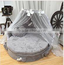 Luxury elevated pet dog bed wholesale universial soft pet bed