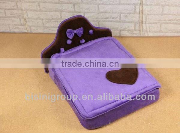 Purple pet bed, fashion dog bed, simple pet furniture (BF07-80049)