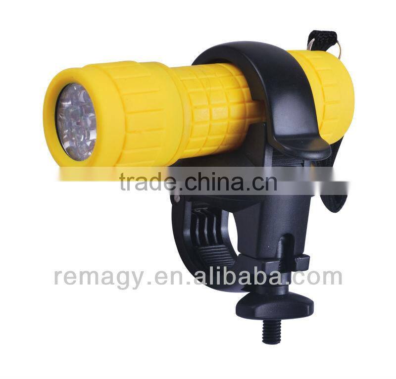9 LED handlebar bicycle light/front light