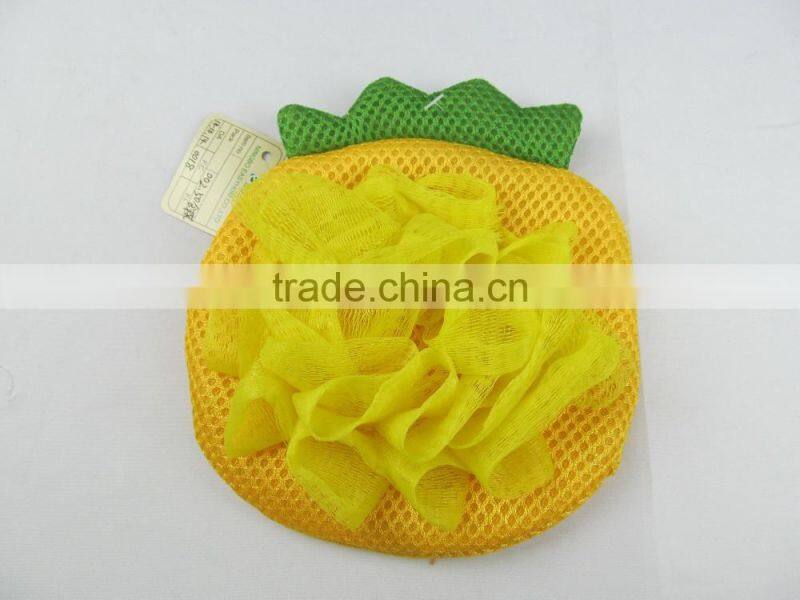 new pineapple shape mesh sponge