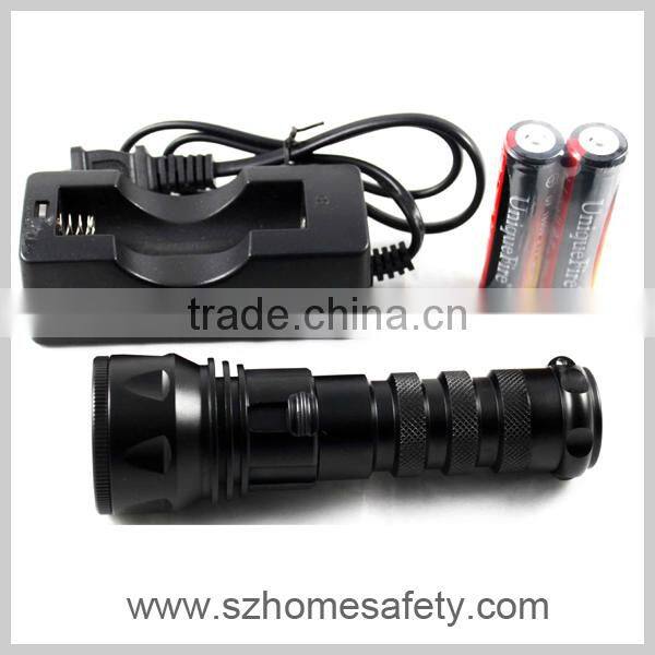 Professional rechargeable diving led flashlight equipment