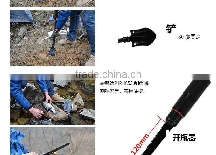 multi tool military foldable shovel for camping or outdoor survival