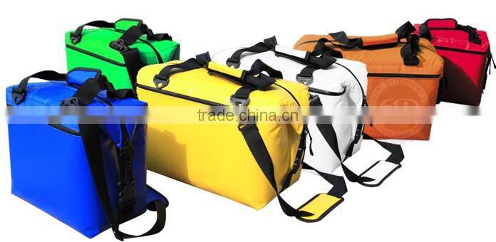 #57101 Leopard 24 Can Vinyl Fishing Cooler Bag