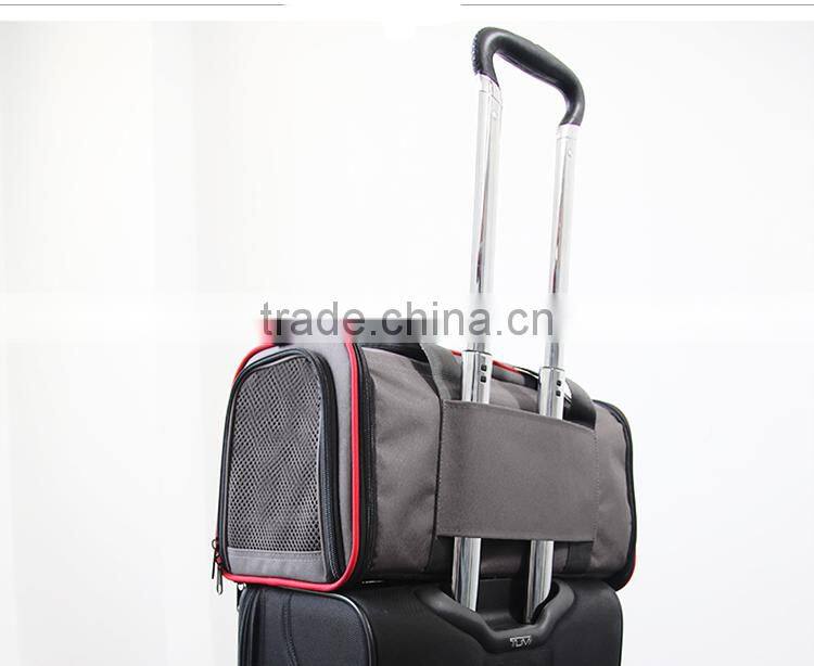 Large capacity dog pet car seat carrier bag